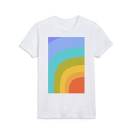 70s Rainbow Kids T Shirt