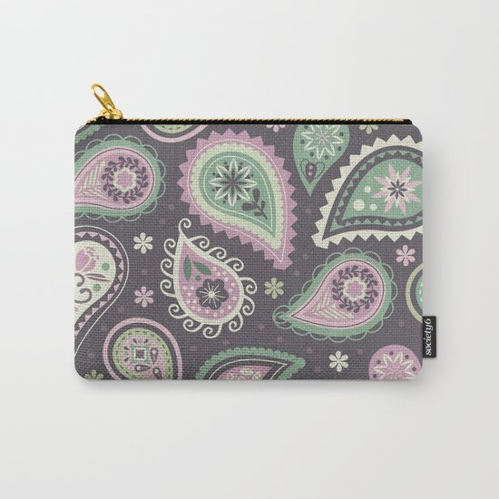 Soft romatic paisleys Carry-All Pouch