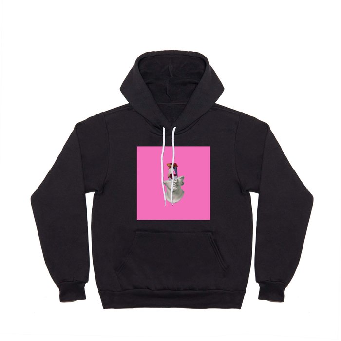 overthinking 2 pink Hoody