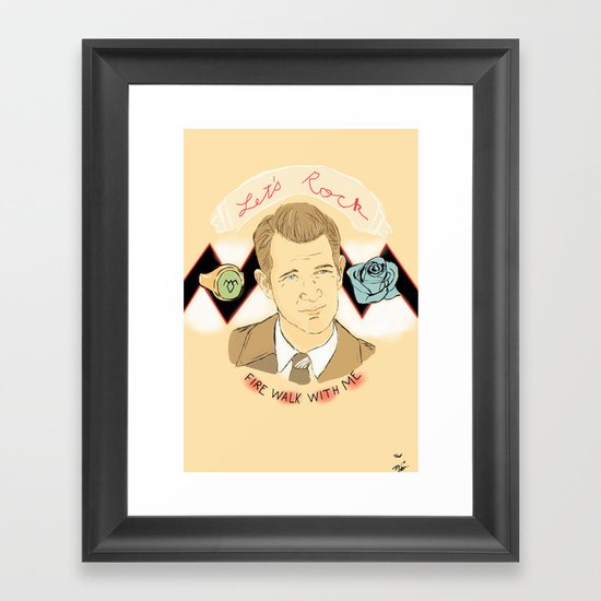 Chet Framed Art Print