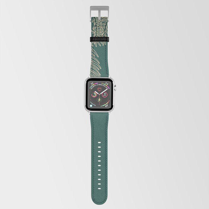 Tropical retro night Apple Watch Band