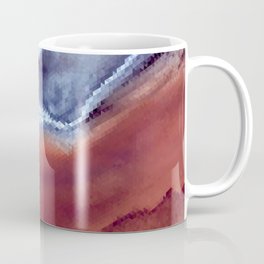 Simple Low Poly Terrain Design no.26 Coffee Mug