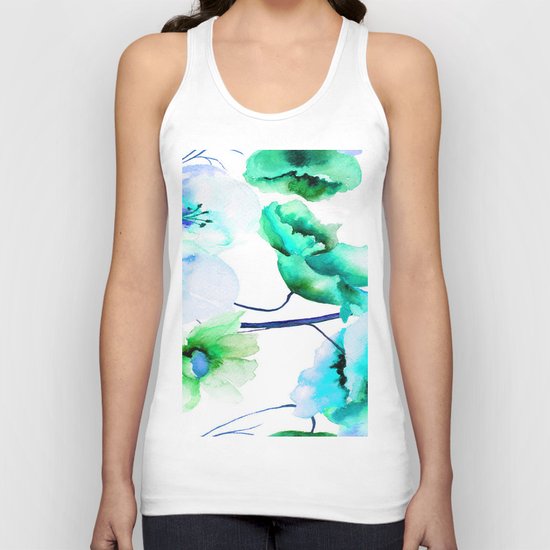 Flowers 05 Unisex Tank Top