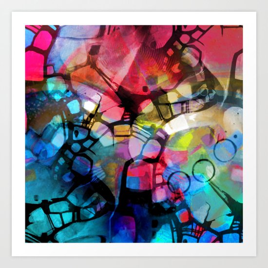 Night Decends Art Print