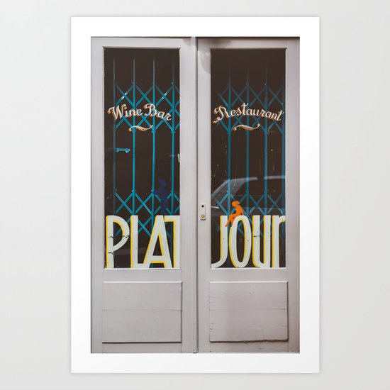 Plat du Jour Art Print