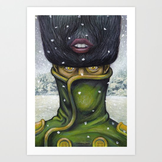 It was a cold winter... Art Print