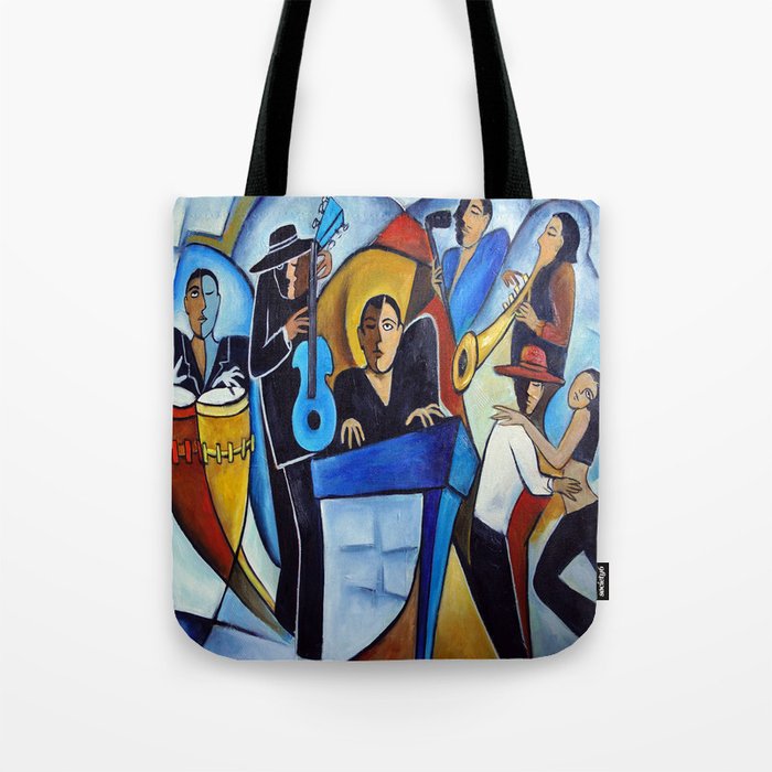 Blue Salsa Tote Bag