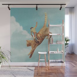Meehaw - Rodeo Cat / Bronc Wall Mural