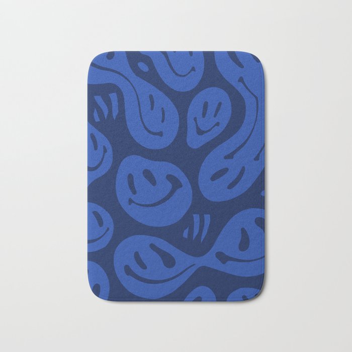 Cool Blue Melted Happiness Bath Mat