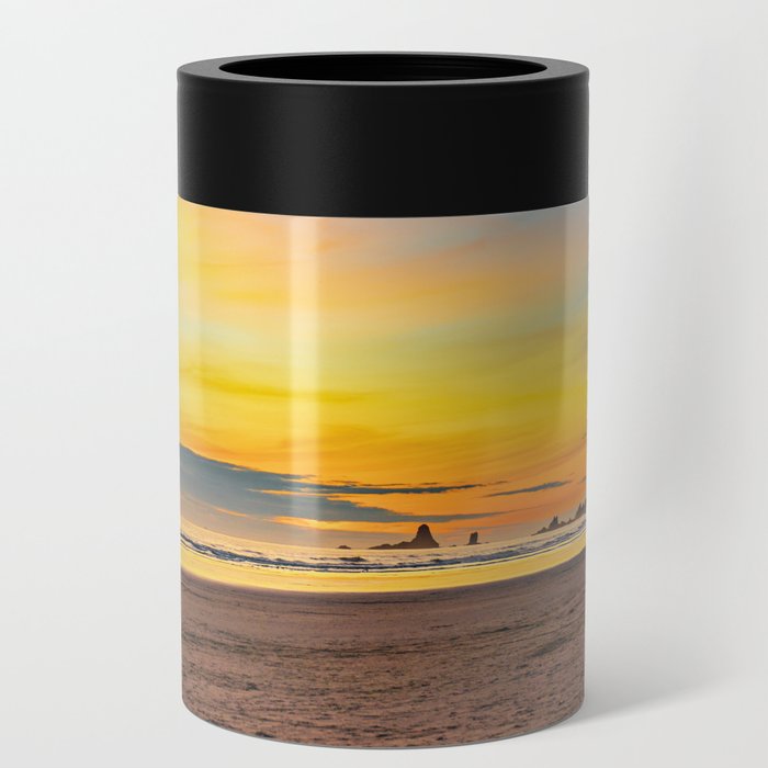 Cannon Beach Oregon Sunset Can Cooler