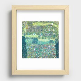 Forester's lodge in Weissenbach I, 1914 by Gustav Klimt Recessed Framed Print