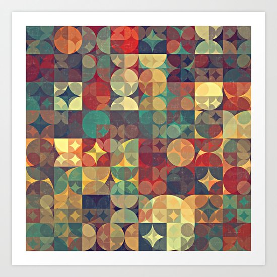Oh Retro 06 Art Print