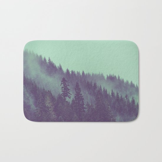 Adventure Awaits Forest Bath Mat