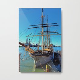 Elissa  Metal Print | Elissa, Boat, Island, Landmark, Hdr, 1877, Ship, Color, Ocean, Texas 