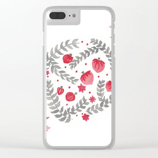 Spring vibes Clear iPhone Case