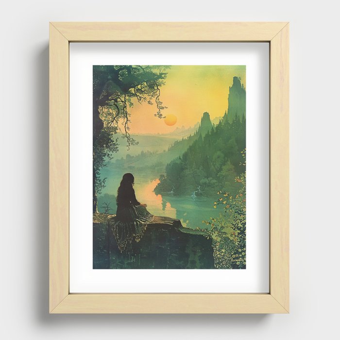 Gaea's Cradle Recessed Framed Print