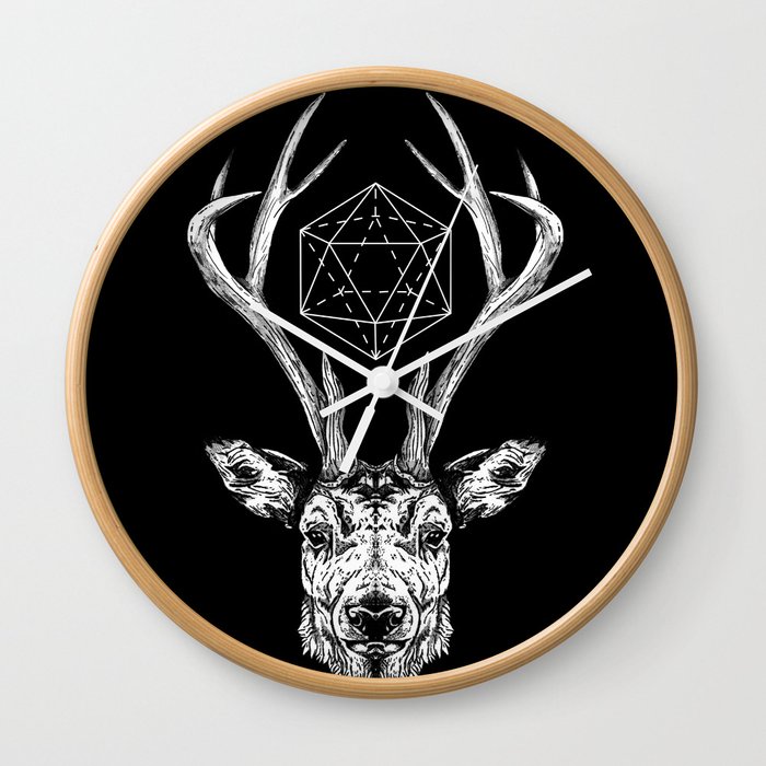 Stag Wall Clock