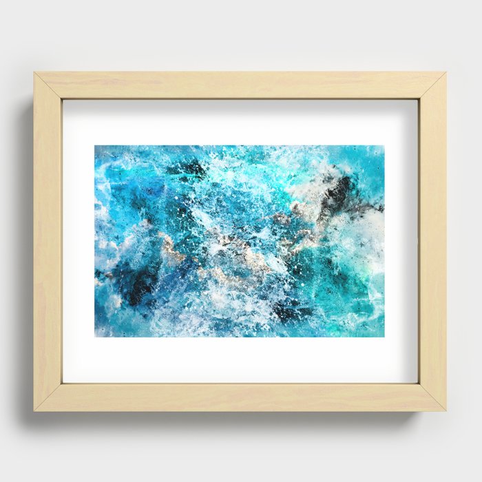 Water's Dance Recessed Framed Print