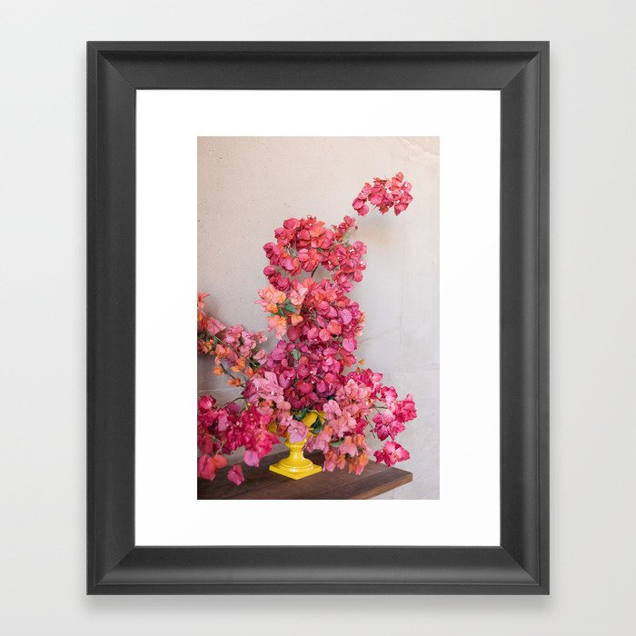Blooming Mexico in a Vase Framed Art Print