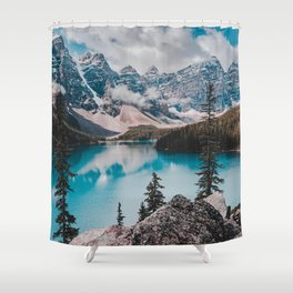 Banff national park Shower Curtain