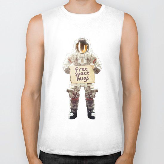 Space hugs Biker Tank