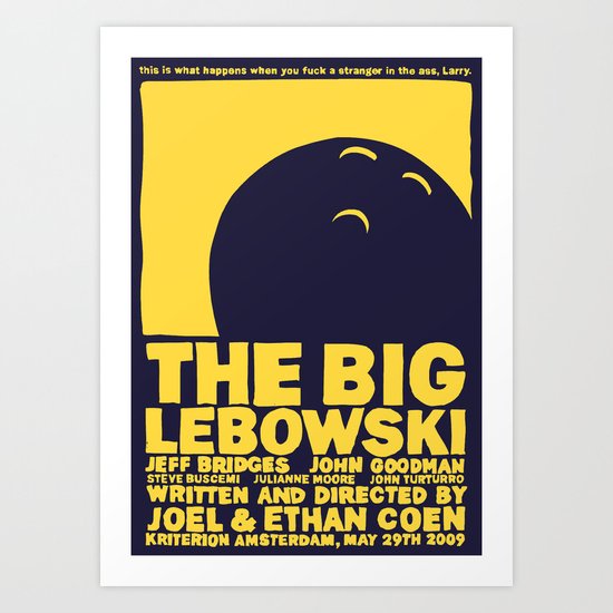 The Big Lebowski Art Print