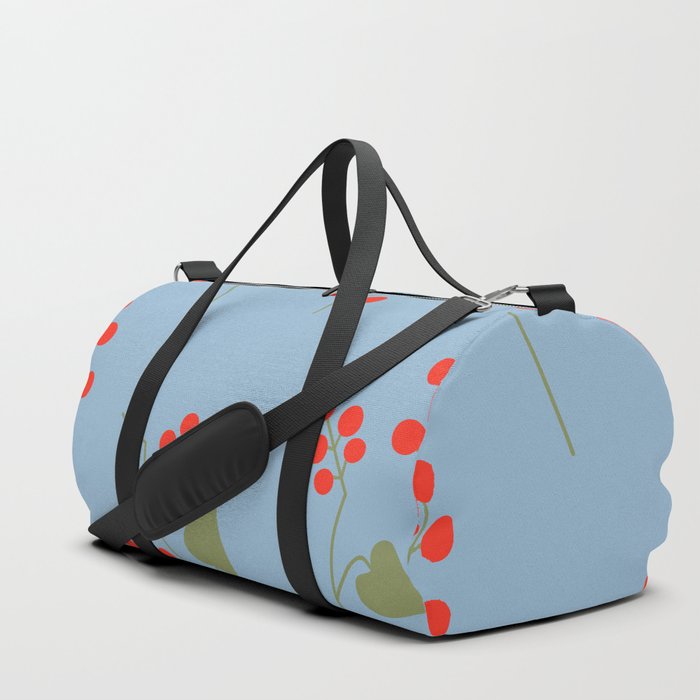 Stylish and fashionable pattern blooming heat Duffle Bag