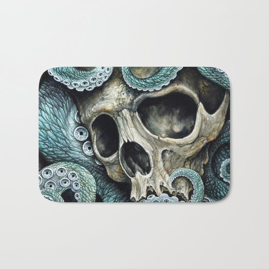 Please my love, don't die so far from the sea... Bath Mat