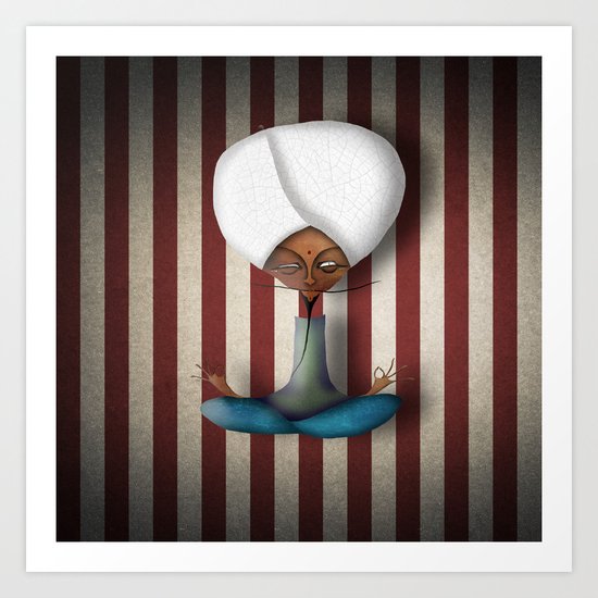 Mr Karma Art Print