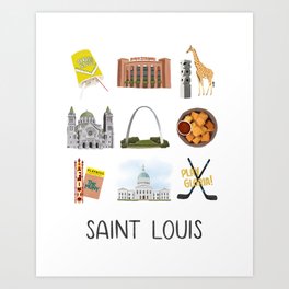 Saint Louis Art Print