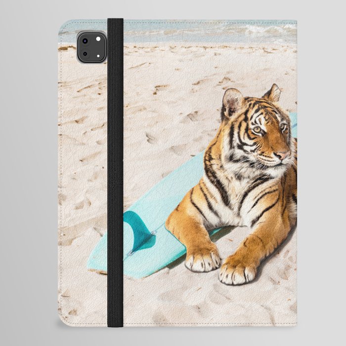 Tiger's Surf Beach iPad Folio Case