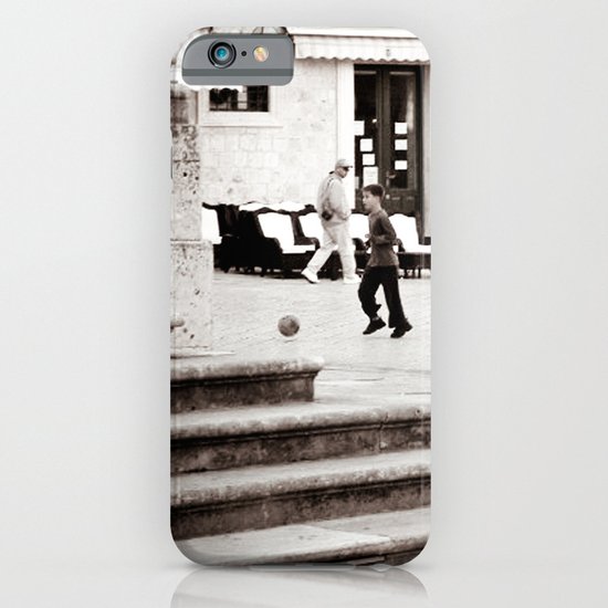 Soccer in the Square iPhone & iPod Case