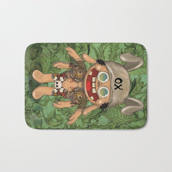 o-x (monster) Bath Mat