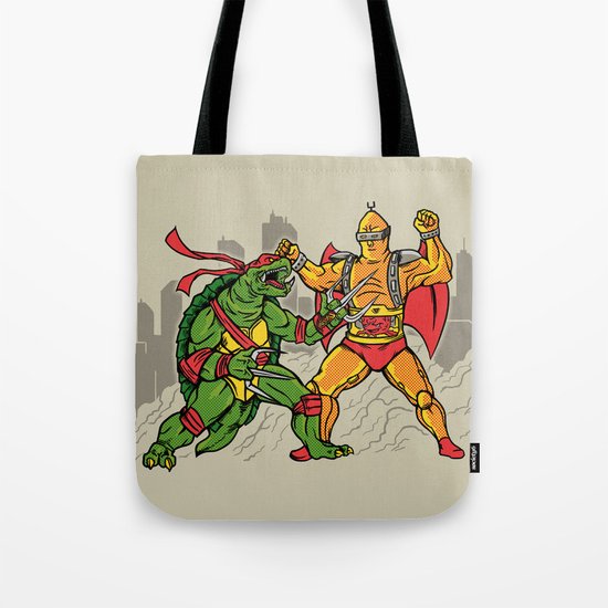 Teenage Mutant Gamera Ninja Tote Bag
