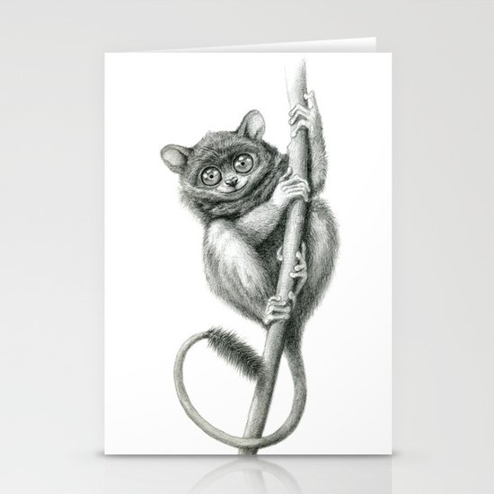 Philippine Tarsier G2012-047 Stationery Cards