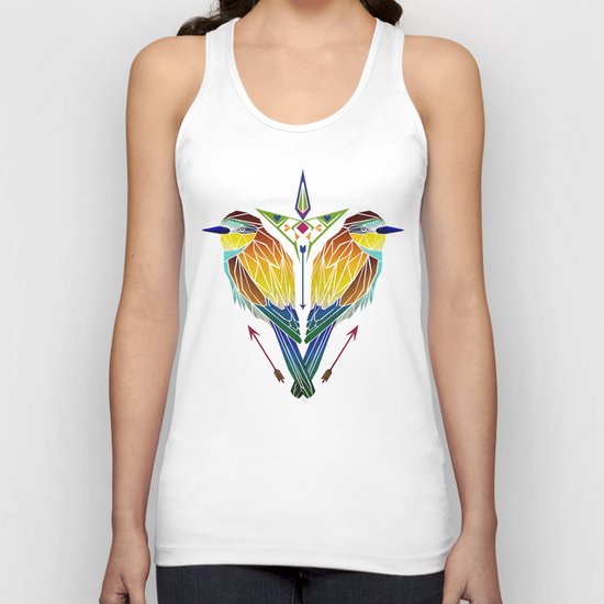 birds love Unisex Tank Top