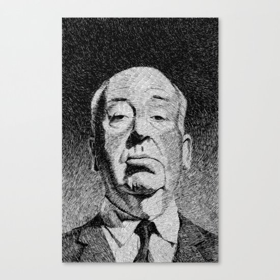 Fingerprint - Hitchcock Canvas Print
