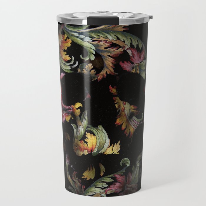 Paisley Skull Travel Mug