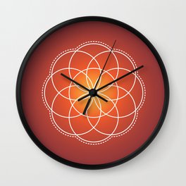 Seed of Life Wall Clock