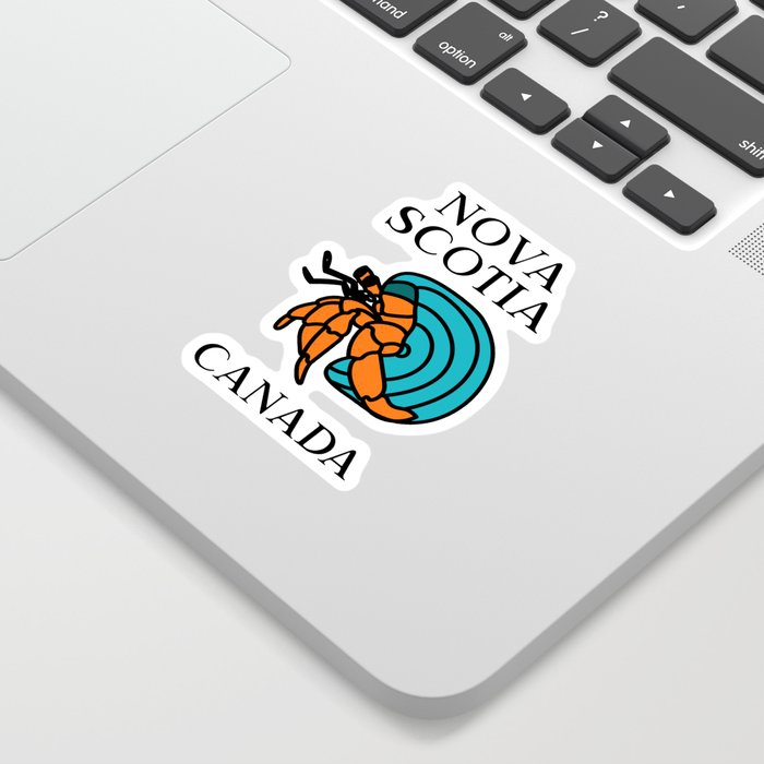 Nova Scotia, Hermit Crab Sticker