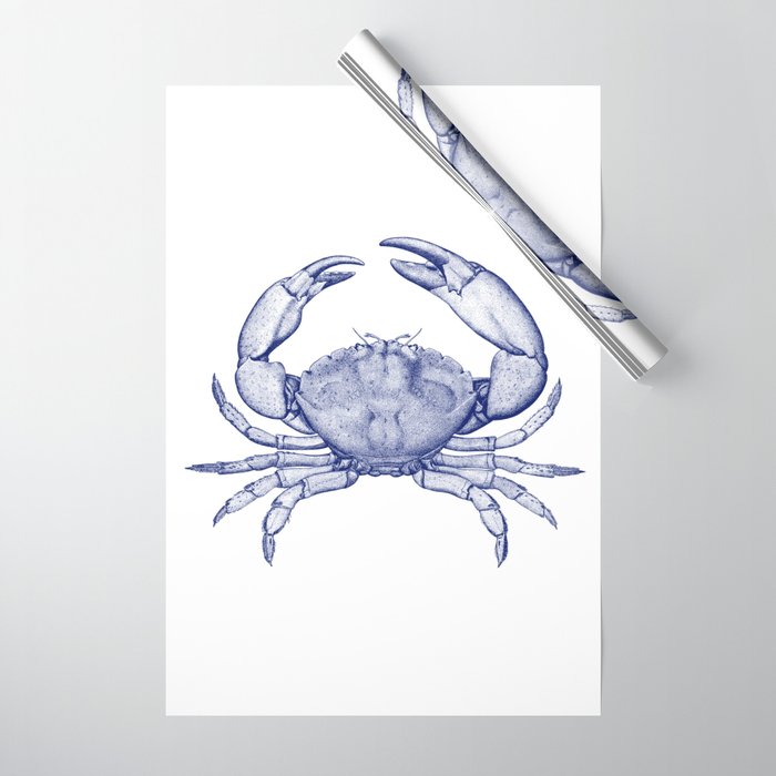 Crab hotsell wrapping paper