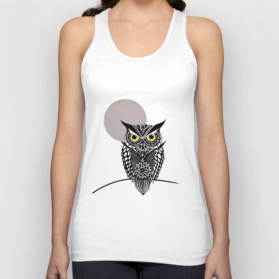 owl Unisex Tank Top