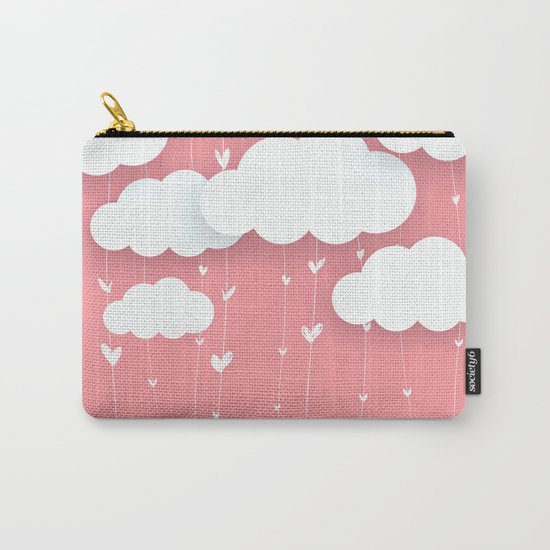 Raining Love Carry-All Pouch