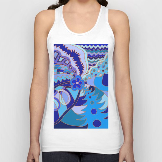 Abstract 30 Unisex Tank Top