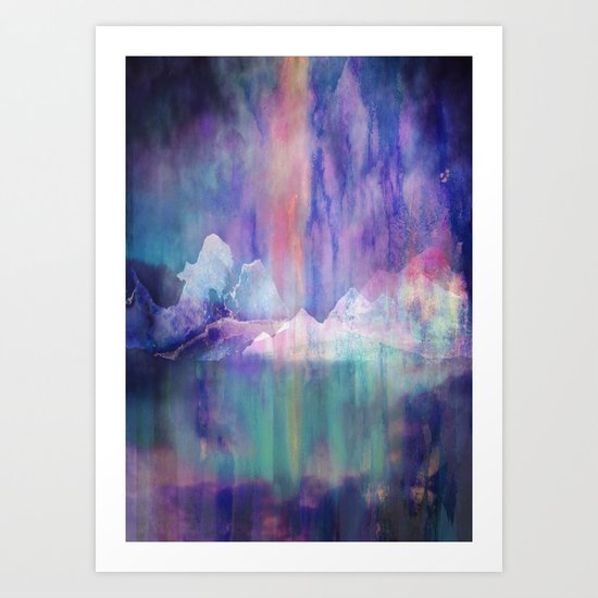 Northern Lights Adventure Art Print