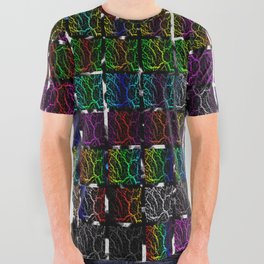 Cracked Space Lava Collection All Over Graphic Tee