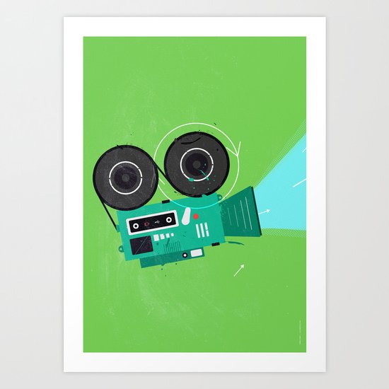 Video Art Print