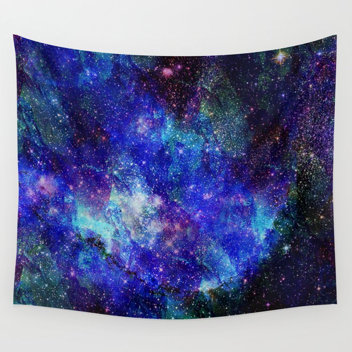 Rainbow Space Wall Tapestry