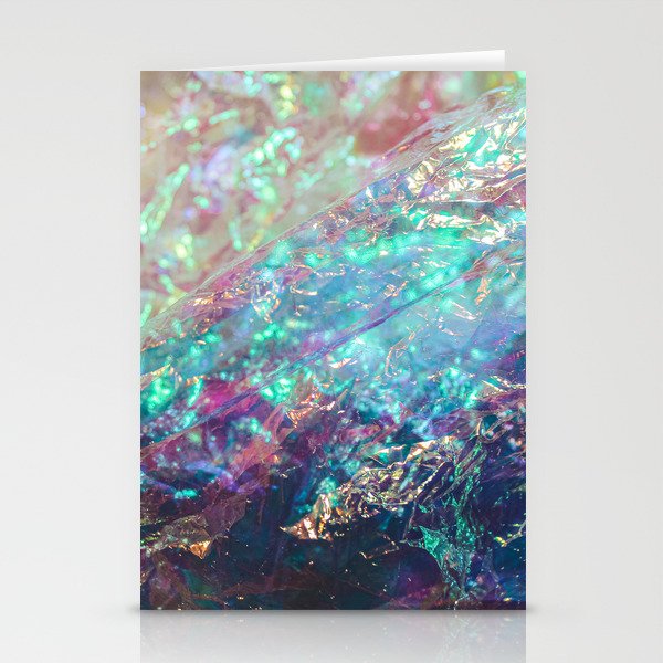 Prismatic Iridescent Cellophane VII Stationery Cards