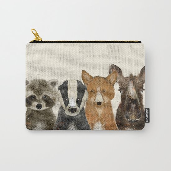 forest friends Carry-All Pouch